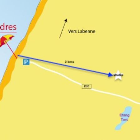Ondres, Studio Classe, Proche Ocean Exterior photo